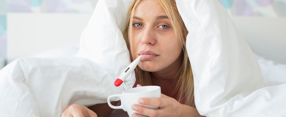 Fieber senken: 4 Hausmittel gegen erhöhte Temperatur