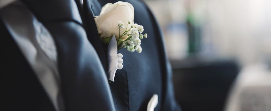 Der passende Anzug für den Bräutigam 
