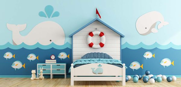 Wandgestaltung fürs Kinderzimmer → Hier Tipps und Ideen erhalten