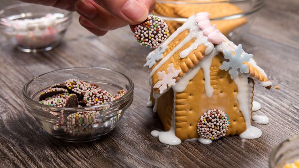 Last-Minute Lebkuchenhaus Rezept Aus Butterkeksen