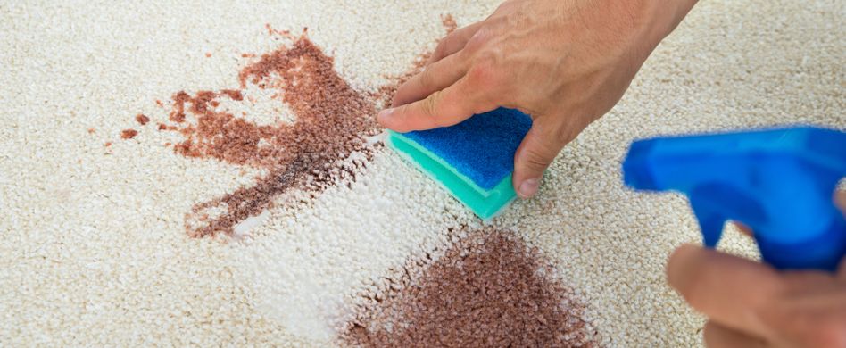 Flecken im Teppich Hausmittel → Diese 5 sollten Sie kennen